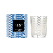 NEST New York Blue Cypress and Snow Votive Candle