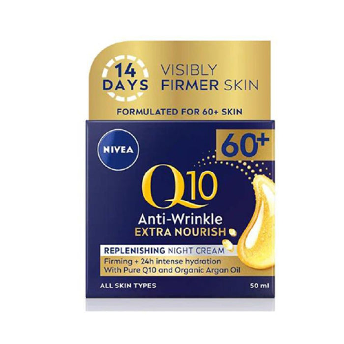 NIVEA Q10 Power 60+ Night Cream 