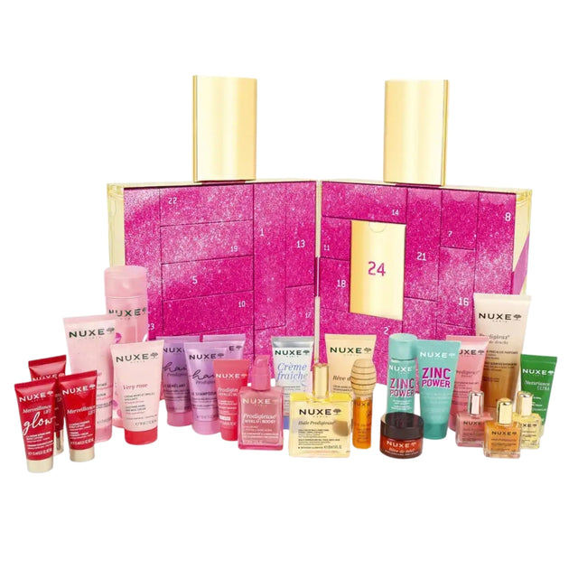 NUXE Beauty Advent Calendar with 24 Skincare, Body Care and Haircare Products