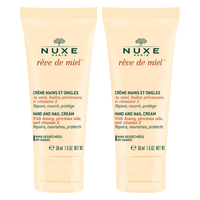 NUXE Rêve de Miel® Hand and Nail Cream Duo Kit 2x 50 ml