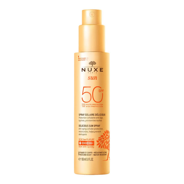 NUXE Sun Delicious Sun Spray High Protection SPF50 Face and Body 150ml