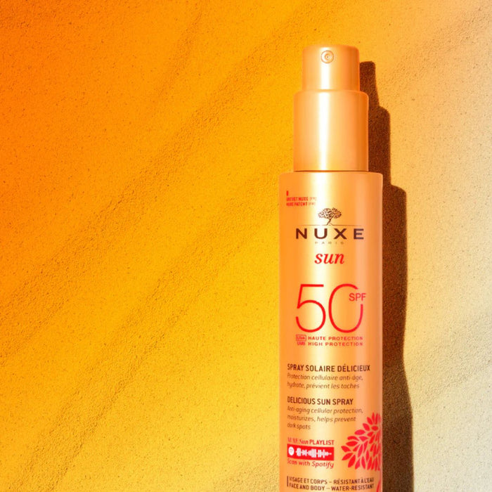 NUXE Sun Delicious Sun Spray High Protection SPF50 Face & Body Travel Size