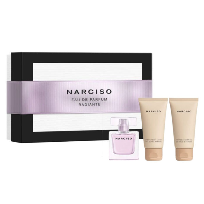 Narciso Rodriguez Eau De Parfum 50ml+Body Lotion 50ml+Shower Gel 50ml