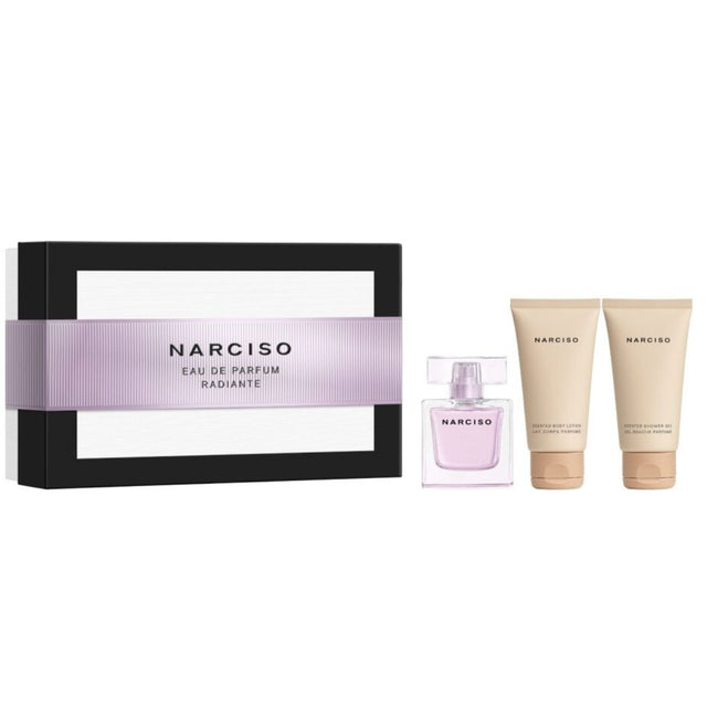 Narciso Rodriguez Eau De Parfum 50ml+Body Lotion 50ml+Shower Gel 50ml