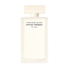 Narciso Rodriguez For Her Pure Musc Blanc Eau de Parfum Intense white perfume bottle