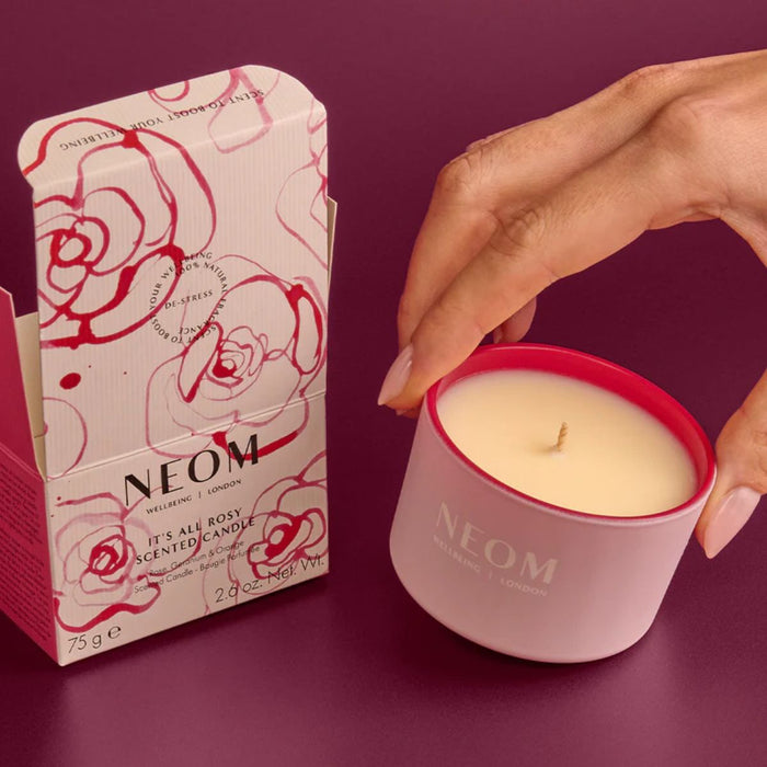Neom Limited Edition It’s All Rosy Travel Candle