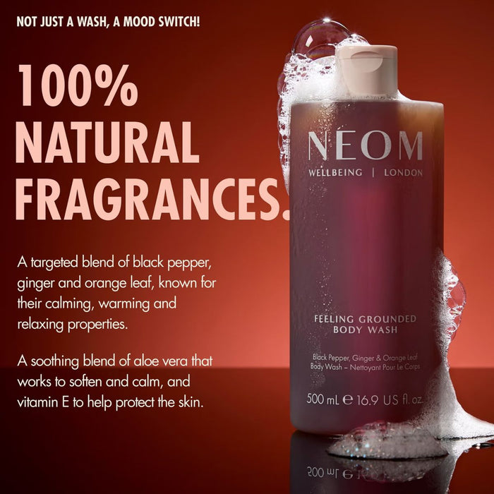 Neom Wellbeing Feeling Grounded Body Wash 500ml