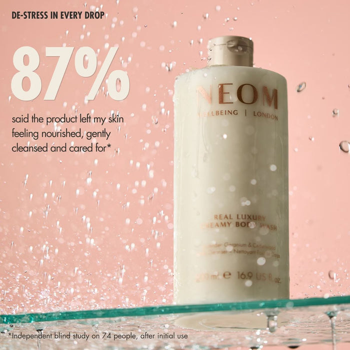 Neom Wellbeing Real Luxury Creamy Body Wash 500ml
