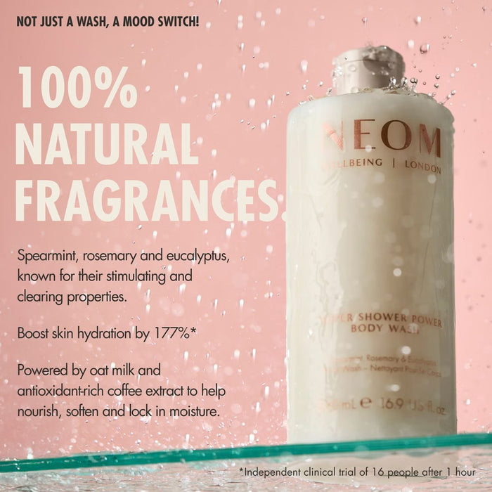 Neom Wellbeing Super Shower Power Body Wash 500ml
