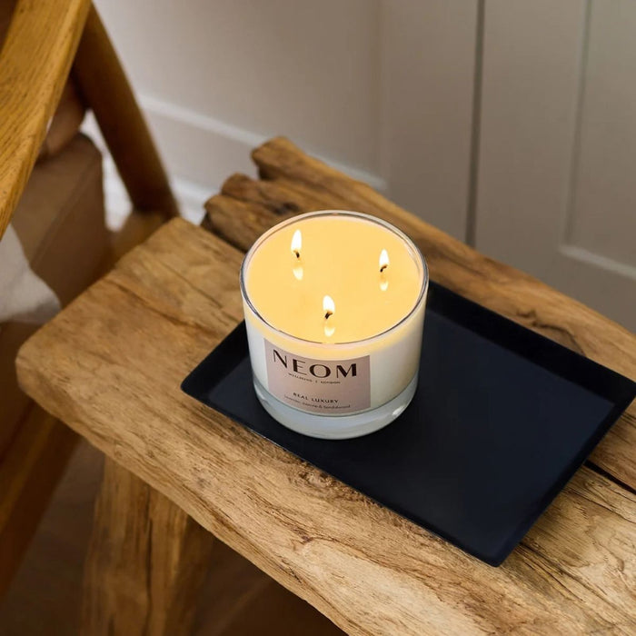 Neom Scent to De-Stress Real Luxury Candle 3 Wick