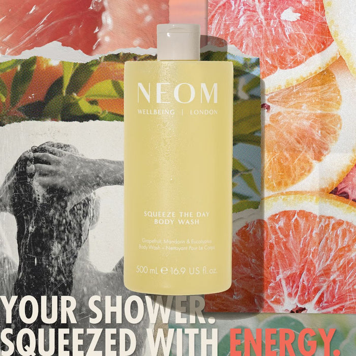 Neom Wellbeing Squeeze The Day Body Wash 500ml