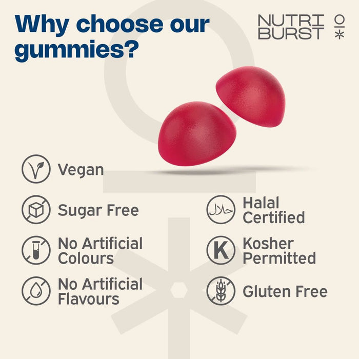 NutriBurst Men's Multivitamin 60 Gummies