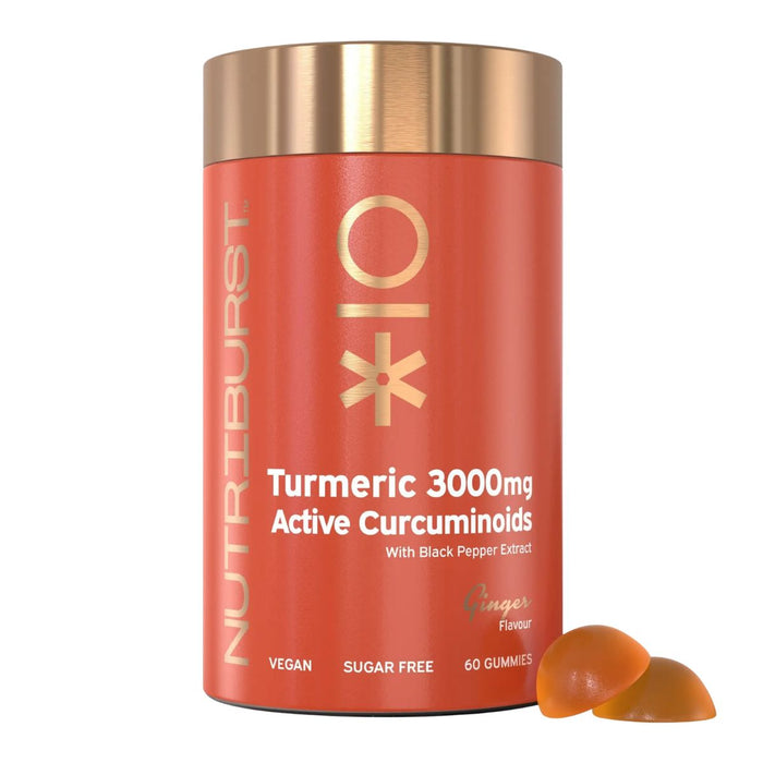 NutriBurst Turmeric 3000mg 60 gummies