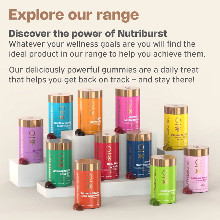 NutriBurst Vitamin D3+K2 60 Gummies