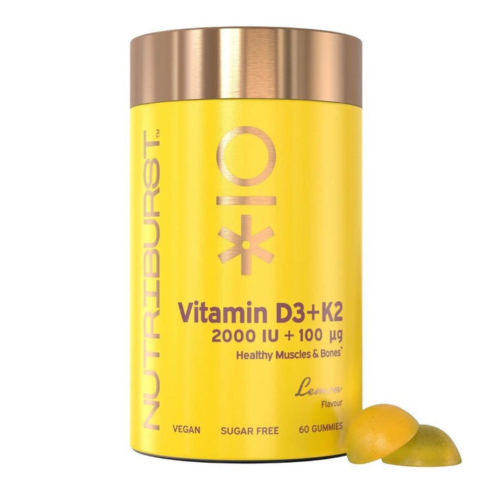 NutriBurst Vitamin D3+K2 60 Gummies