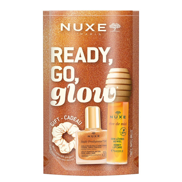 Nuxe, Ready, Go, Glow On The Go Honey Set