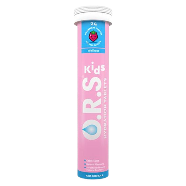 O.R.S. Kids Hydration Tablets - Strawberry Flavour