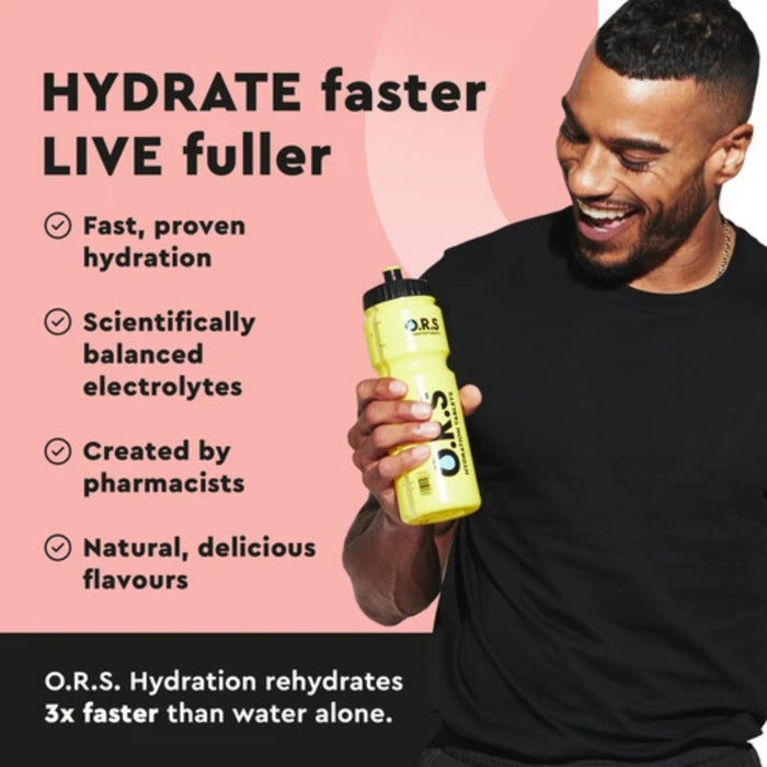 O.R.S Hydration Tablets - Strawberry Flavour 12 Tablets