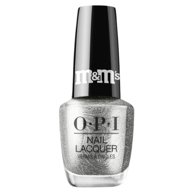 OPI Nail Lacquer Deck the Shells Silver Shimmer Nail Polish