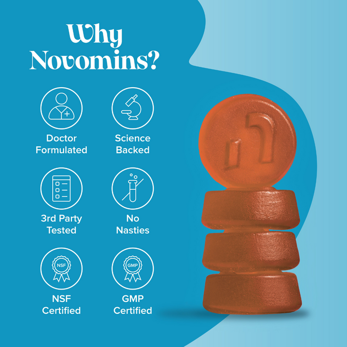 Novomins Vegan Omega 3-6-9 Gummies