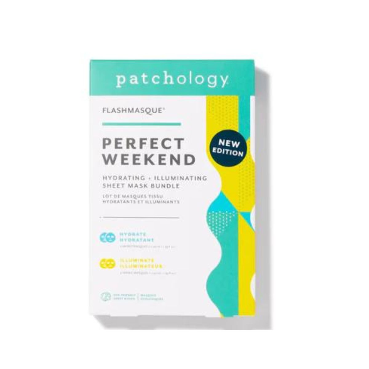 Patchology Perfect Weekend Hydrating + Illuminating Sheet Mask Bundle
