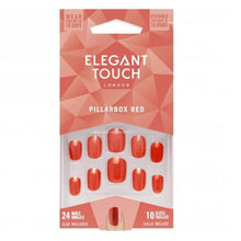 Elegant Touch Core Colour True Pillarbox Red False Nails