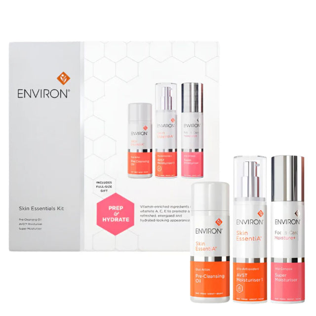 Environ Skin Essentials Kit Prep & Hydrate With Free Pre-Cleansing Oil 