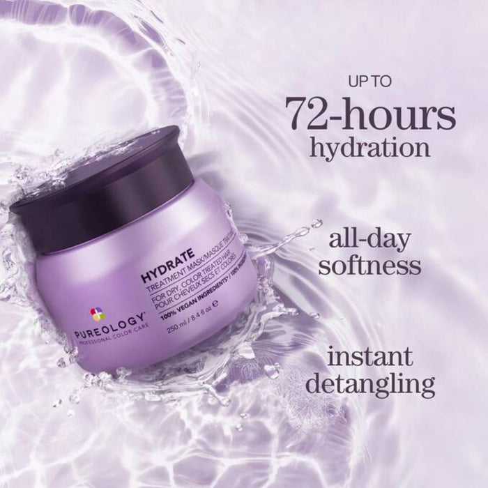 Pureology Hydrate Deep Conditioning Hair Mask for Dry or Color-Treated Hair 250ml