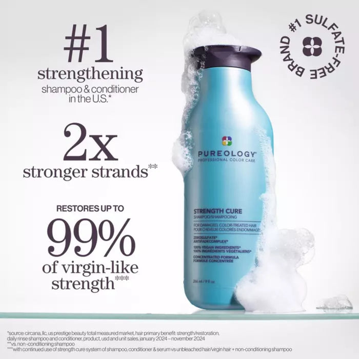 Pureology Strength Cure Shampoo 266ml