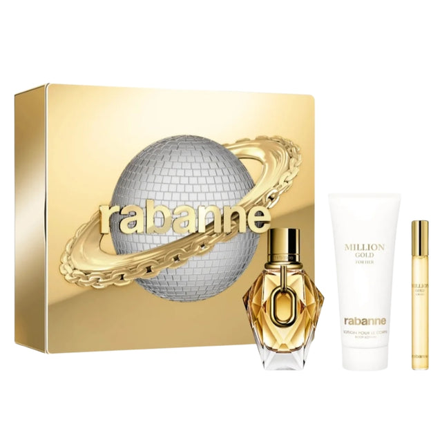 Rabanne Million Gold For Her Eau de Parfum 50 ml Gift Set