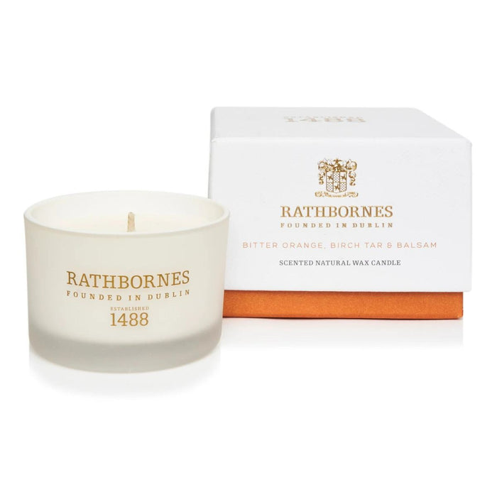 Rathbornes Bitter Orange, Birch Tar & Balsam 1 Wick Travel Candle