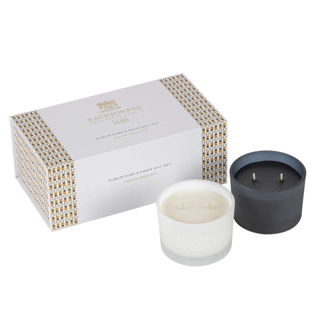 Rathbornes Dublin Dusk & Dawn Gift Set (2 wick x 2)