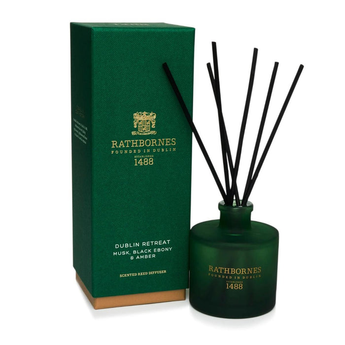 Rathbornes Dublin Retreat (Dark Green) Reed Diffuser 200ml