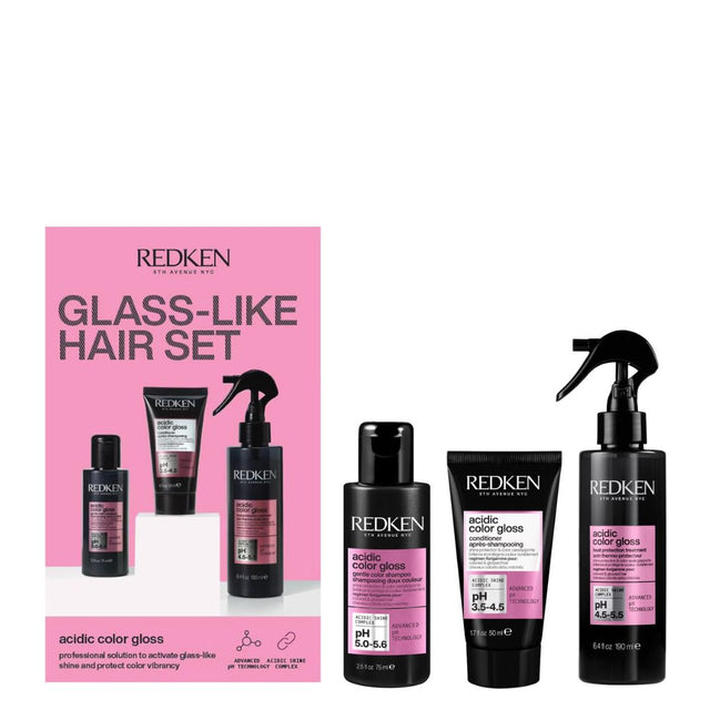 Redken Acidic Color Gloss Glass-Like Hair Set