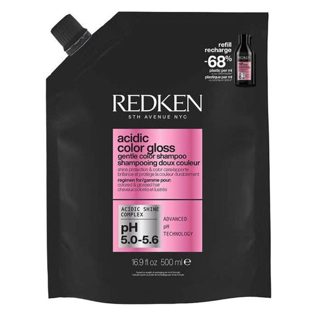 Redken Acidic Color Gloss Shampoo Refill Pouch 500ml