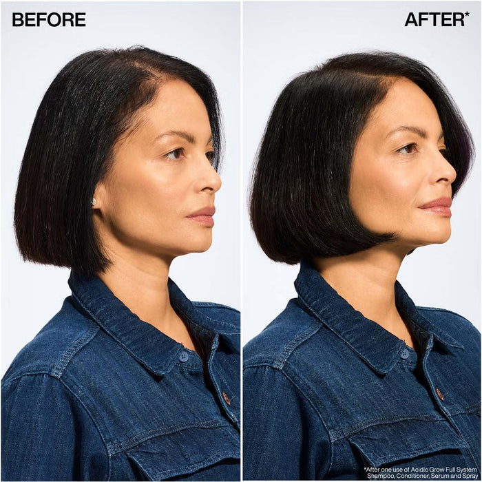 Redken Acidic Grow Full System Densifying Shampoo for Thin Hair, Strengthens & Thickens, 300ml