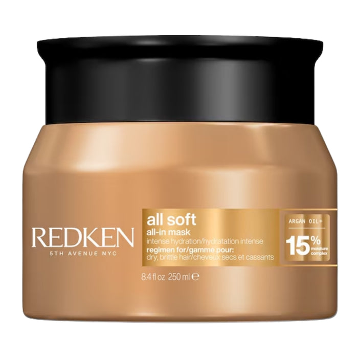Redken All Soft All-In Mask with Argan Oil 250ml
