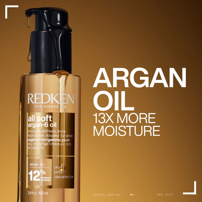 Redken All Soft Argan-6 Non-Greasy Hair Oil
