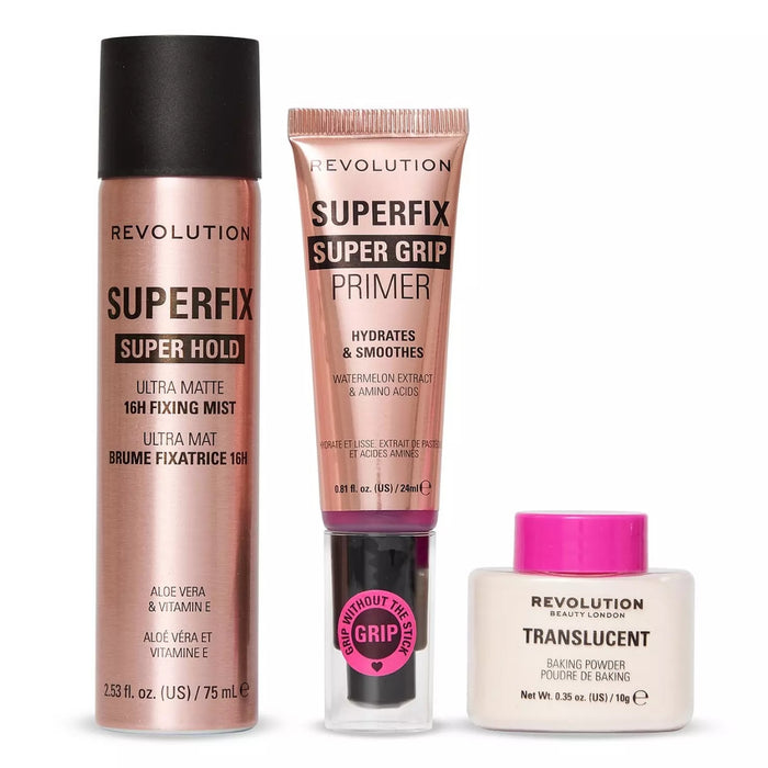 Revolution Superfix Bake & Set Makeup Gift Set