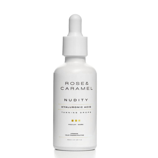 Rose & Caramel Nudity Hyaluronic Acid Face Tanning Drops 50ml