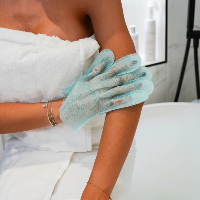 Rose & Caramel Purity Reset 4-in-1 Tan Removal Gloves
