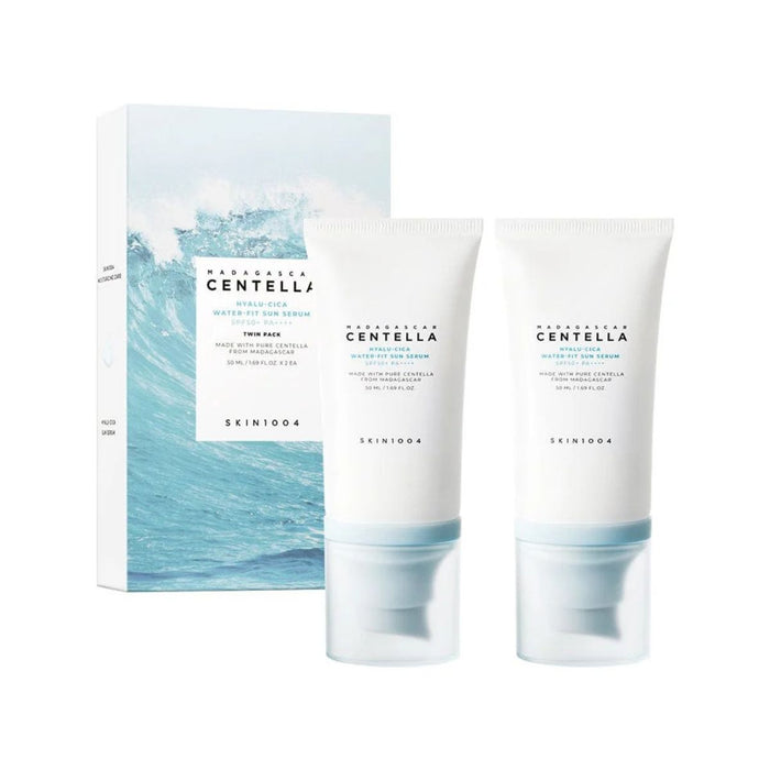 SKIN 1004 Madagascar Centella Hyalu-Cica Water-Fit Sun Serum Twin Pack 2x50ml