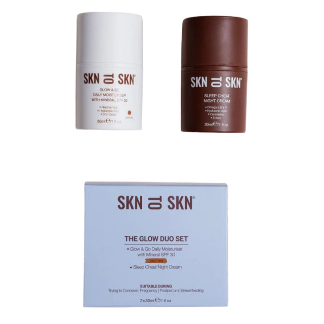 SKN TO SKN The Glow Duo Set - Deep Tint