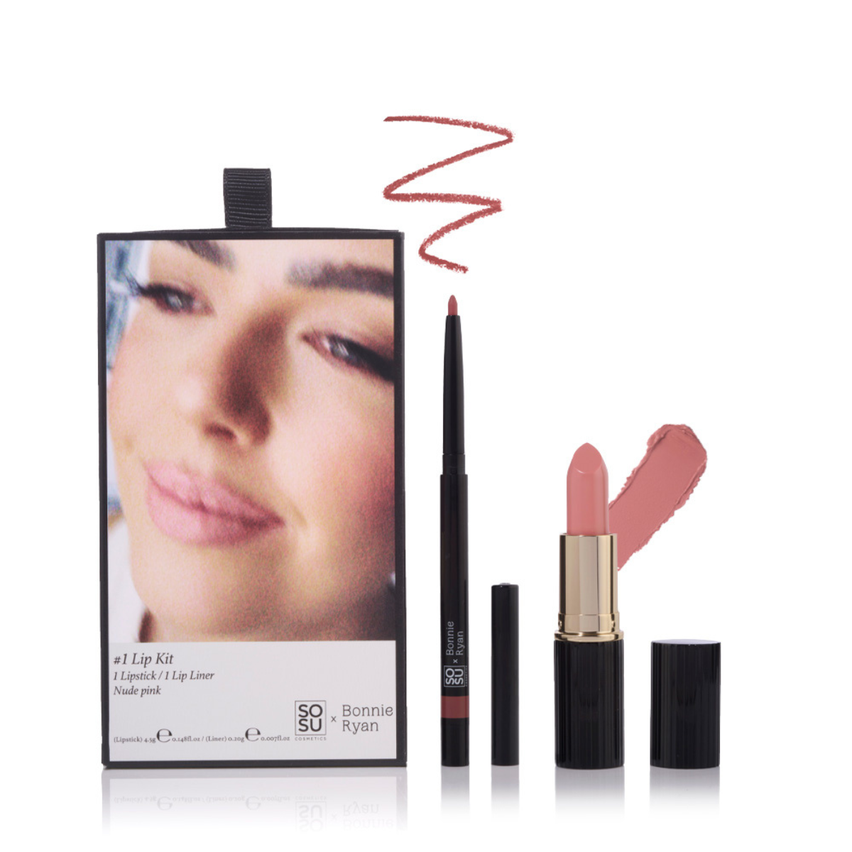 SOSU Bonnie Lip Kit #1 Nude Pink