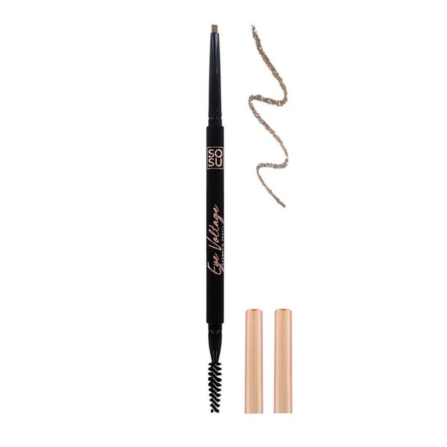 SOSU Cosmetics Eye Voltage Eyebrow Pencil-Light Cool 