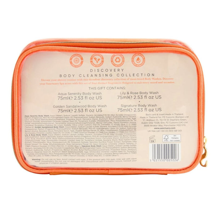 Sanctuary Body Wash Discovery Set