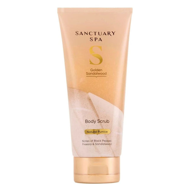 Sanctuary Golden Sandalwood Body Scrub - Tube 200ml