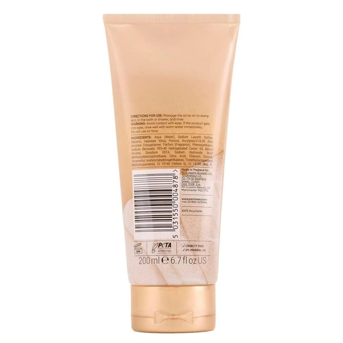 Sanctuary Golden Sandalwood Body Scrub - Tube 200ml