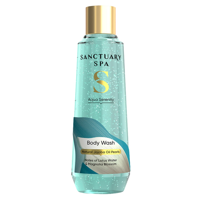 Sanctuary Spa Aqua Serenity Body Wash 250ml with Jojoba Oil Pearls