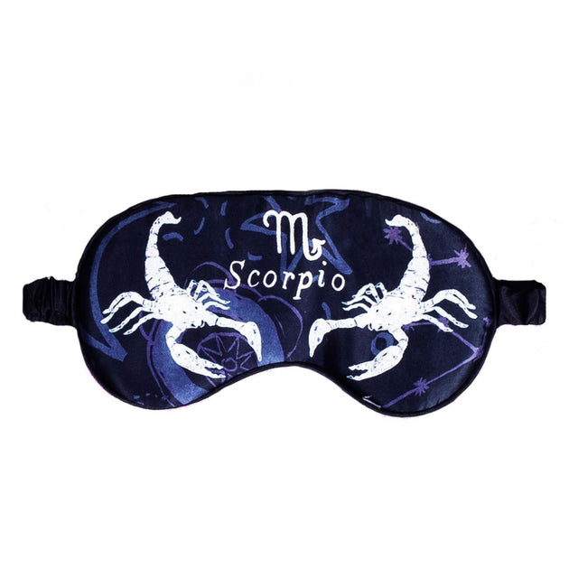 Jessica Russell Flint Scorpio  Silk Eye Mask
